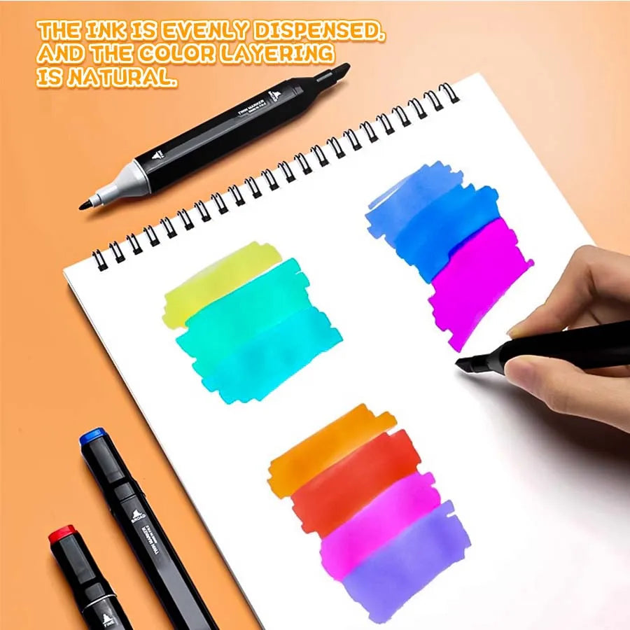 Alcohol Marker Pen Set for Painting
