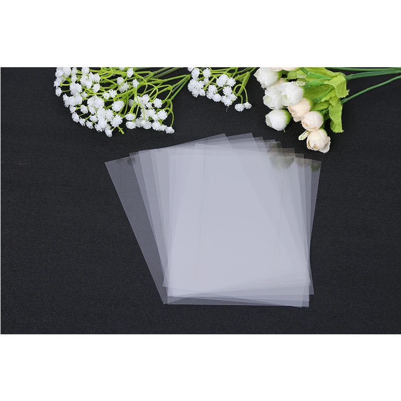 PVC Transparent Plastic Sheets for Scrapbooking