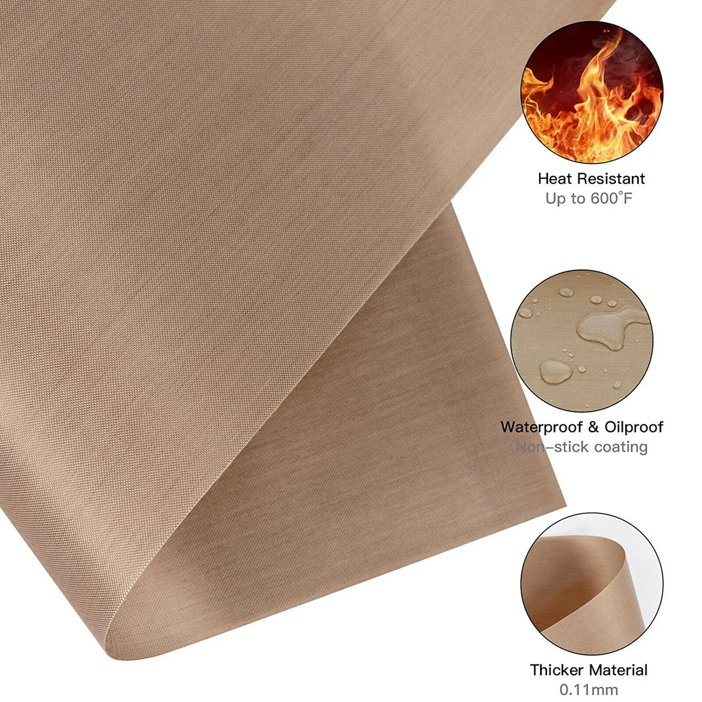 Reusable Heat Resistant Baking Sheet