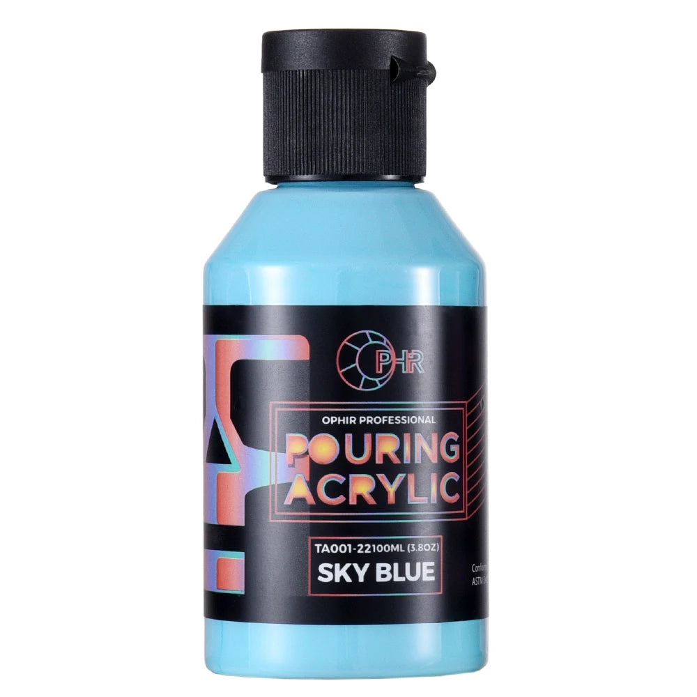 Acrylic Pouring Paint Water-Based High Flow 36 Colors