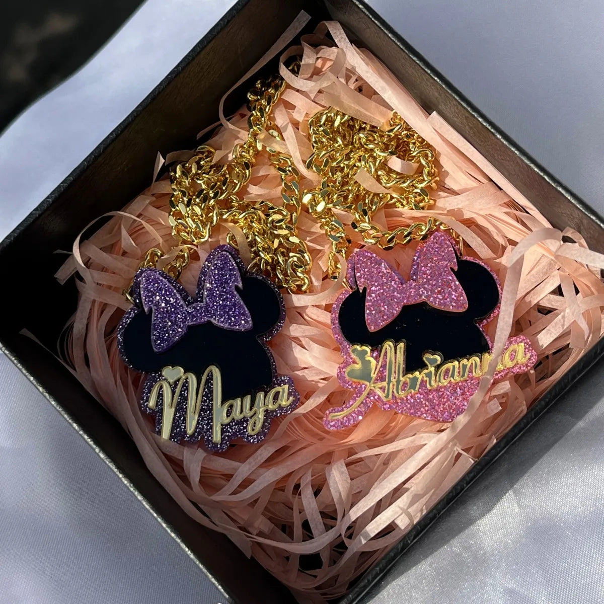 Custom Name Jewelry Set Acrylic Letters For Children