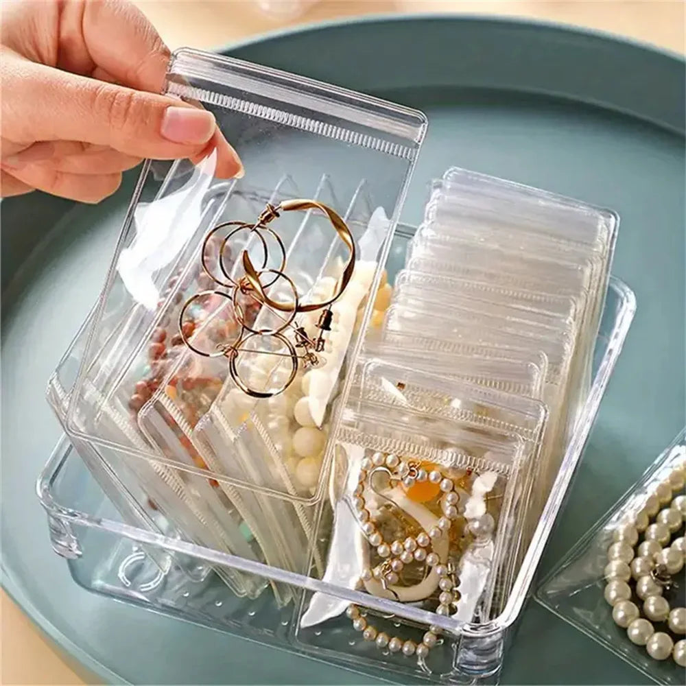 32 Grids Transparent Plastic Multifunctional Storage Box