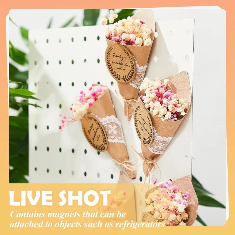 Mini Dried Flower Bouquet Magnet/Bulk