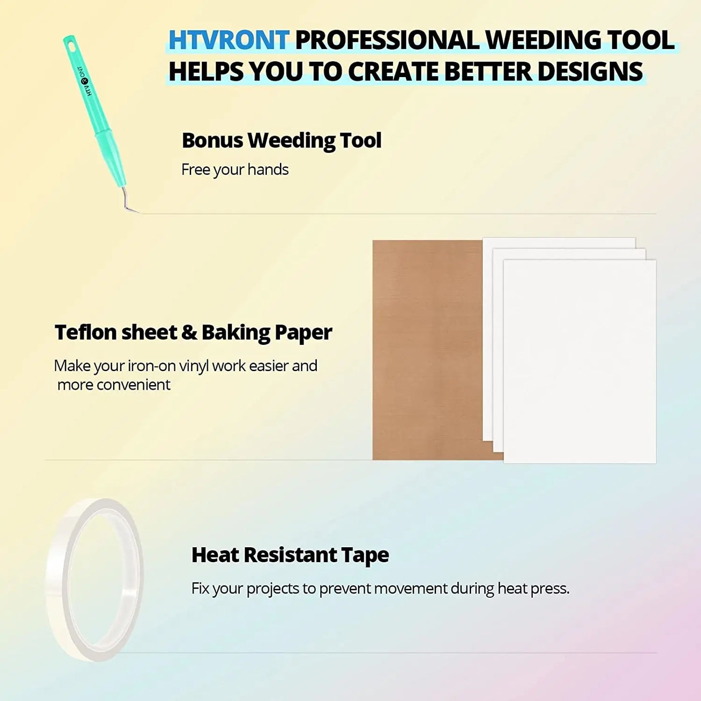 Heat Press Supplies Accessories for Beginners