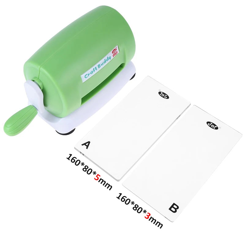 Mini Die Cutting Machine with 2 Cutting Pads