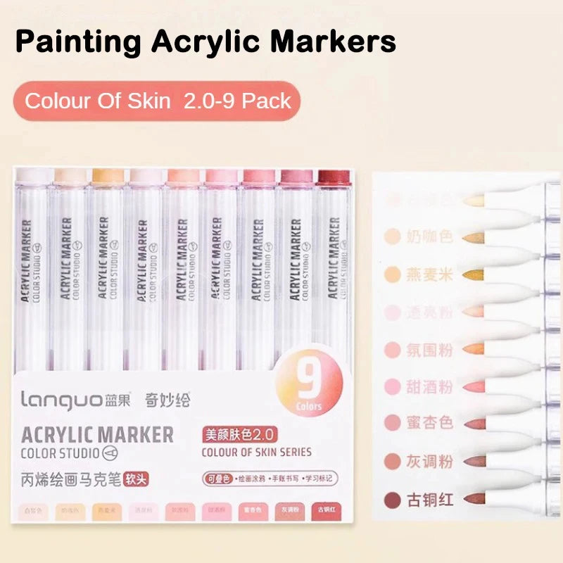 Acrylic Paint Art Marker Pen-Ceramic, Glass, Fabric
