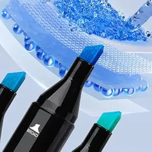 Permanent Alcohol Art Marker Set Double Tipped