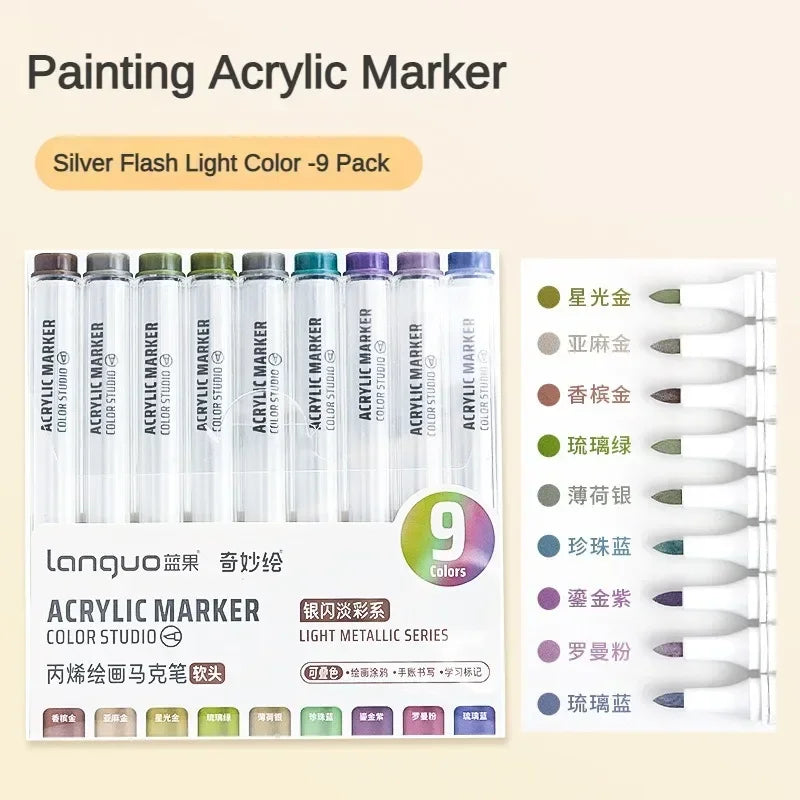 Acrylic Paint Art Marker Pen-Ceramic, Glass, Fabric