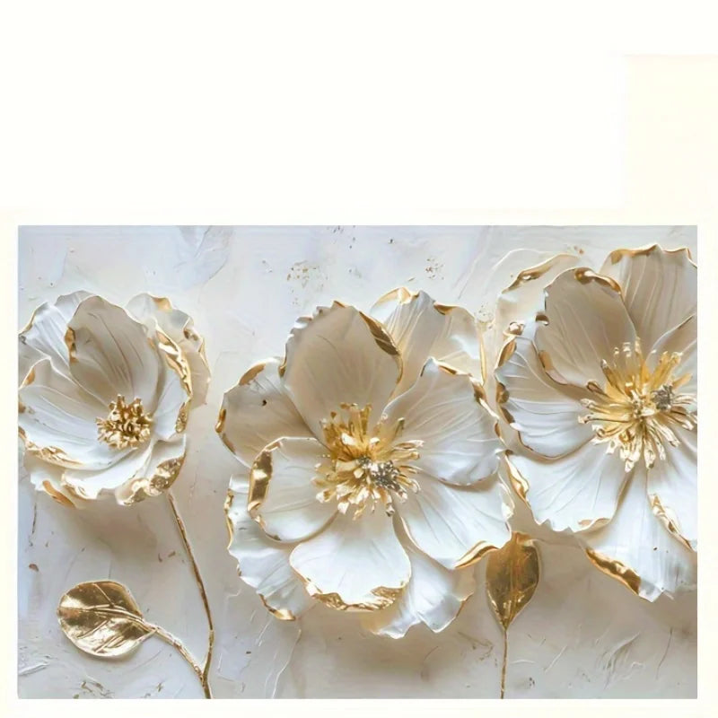 Abstract Floral Modern Art