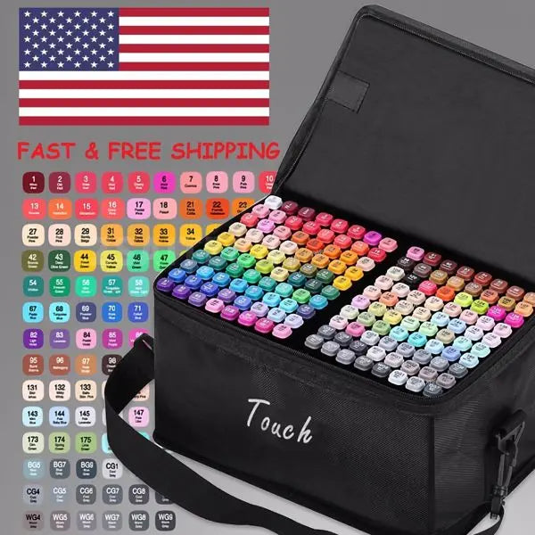 Permanent Alcohol Art Marker Set Double Tipped