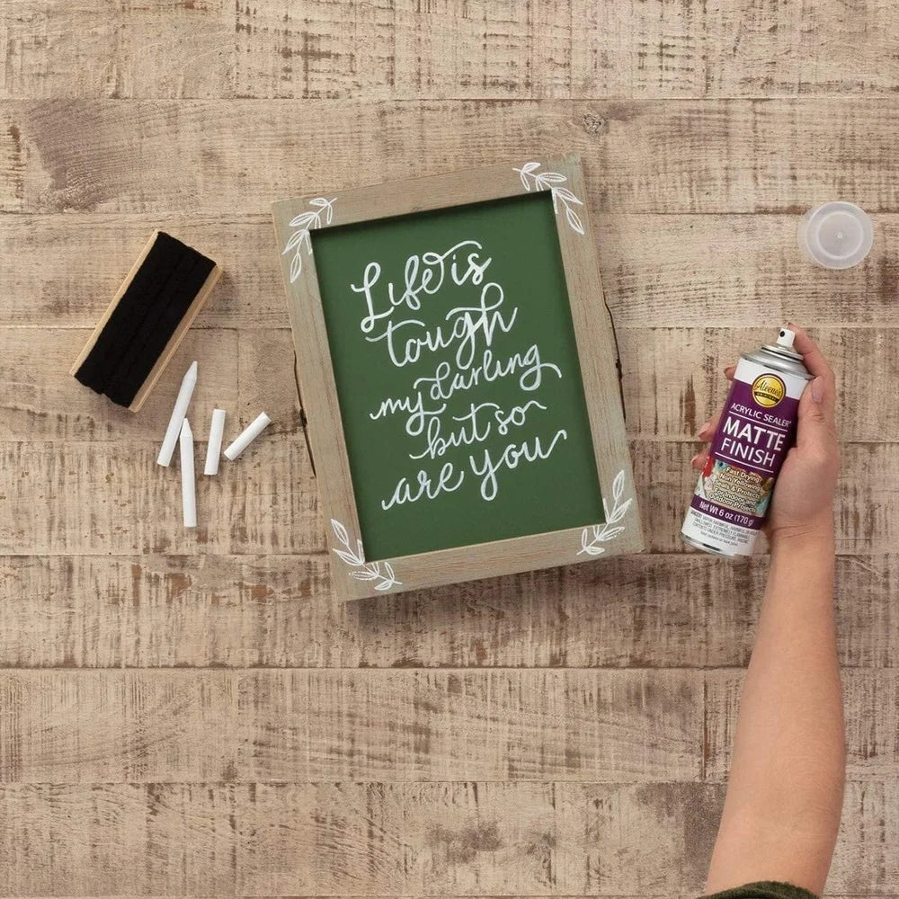 Clear Acrylic Matte Spray, Sealer, Fast Drying
