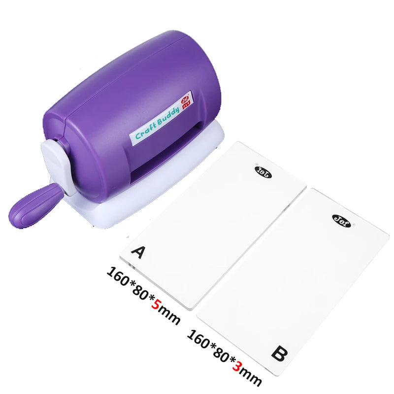 Mini Die Cutting Machine with 2 Cutting Pads