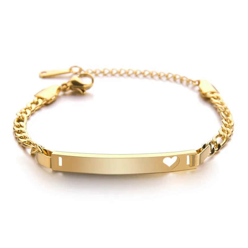 Custom Newborn Engraved ID Bracelet
