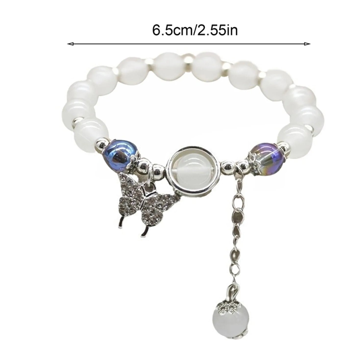 Ladies Imitation Opal Natural Crystal Bracelet