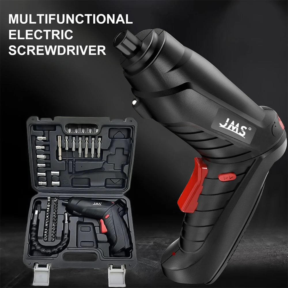 4.2V Cordless Electric Screwdriver Drill 74pcs Rechargeable