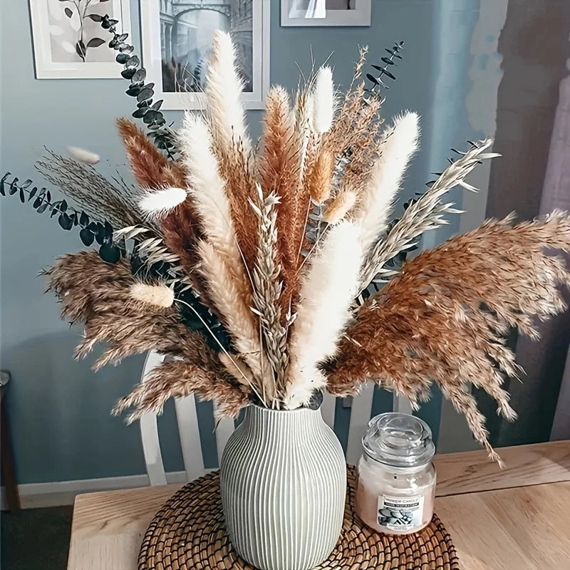 PAMPAS Grass Dried Reed Bouquet Bohemian Luxury