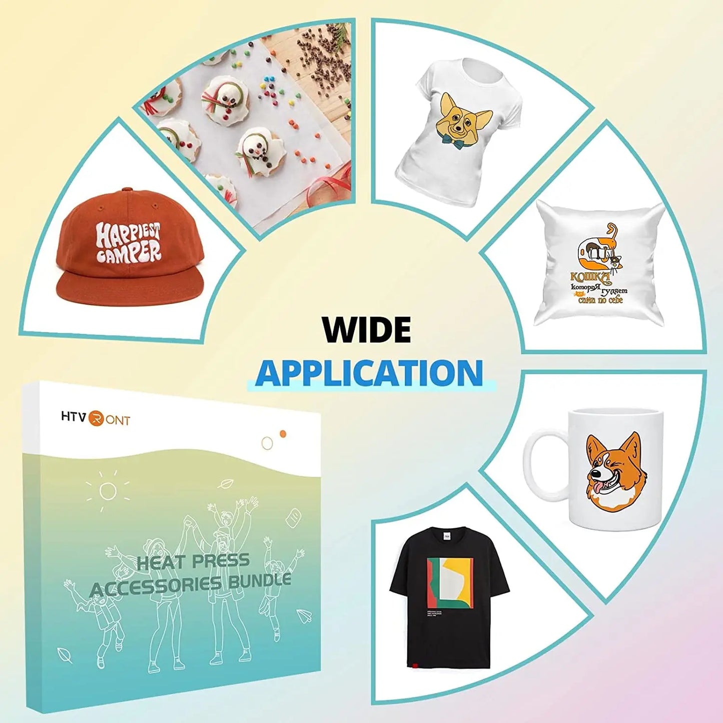Heat Press Supplies Accessories for Beginners