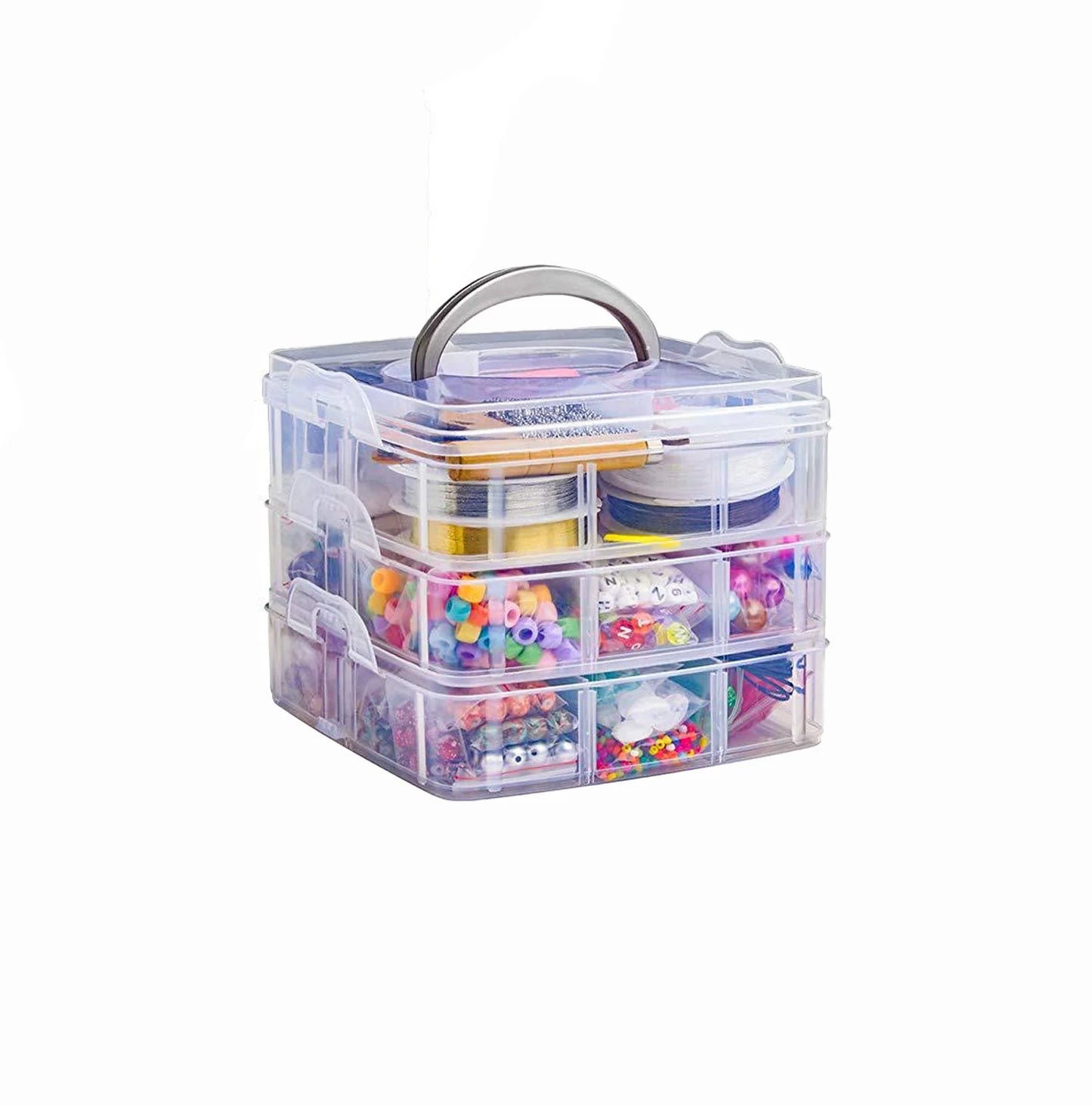 2456-Piece Deluxe DIY Bead Jewelry Making Complete Kit