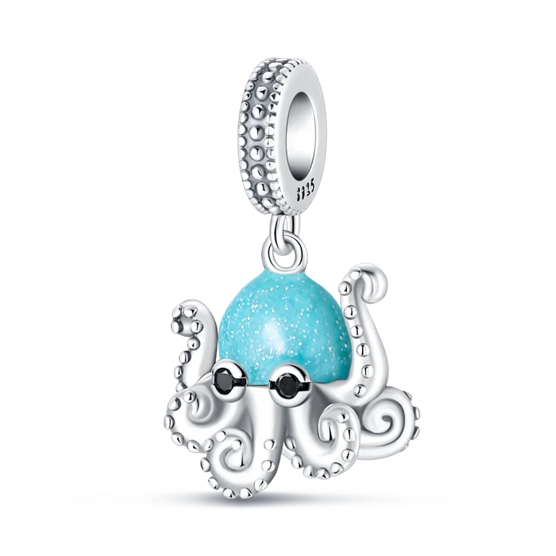 Ocean Series 925 Sterling Silver for Pandora Bracelet