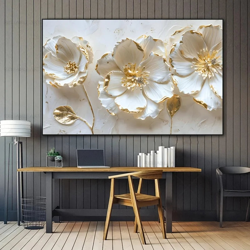 Abstract Floral Modern Art