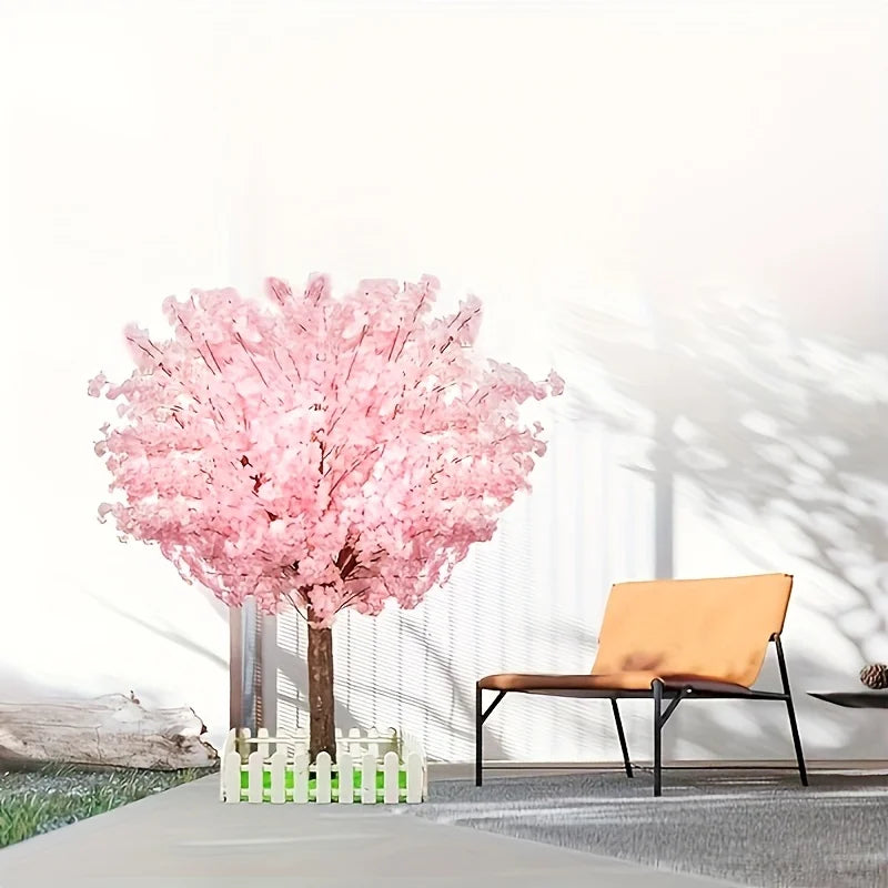 Handmade Artificial Cherry Trees, Natural Look