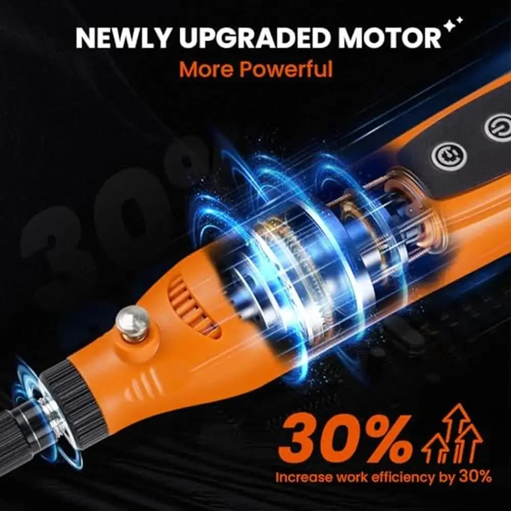 Cordless Mini Tool Kit with 282pcs Accessories