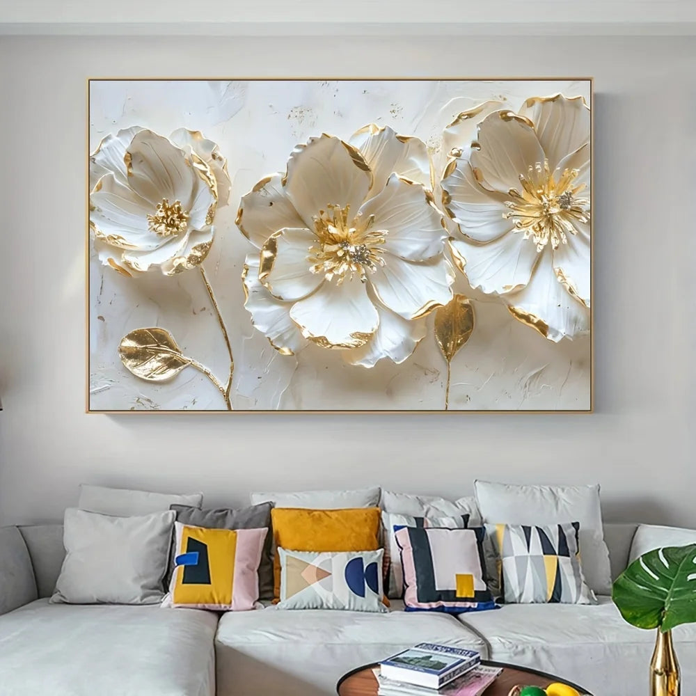 Abstract Floral Modern Art