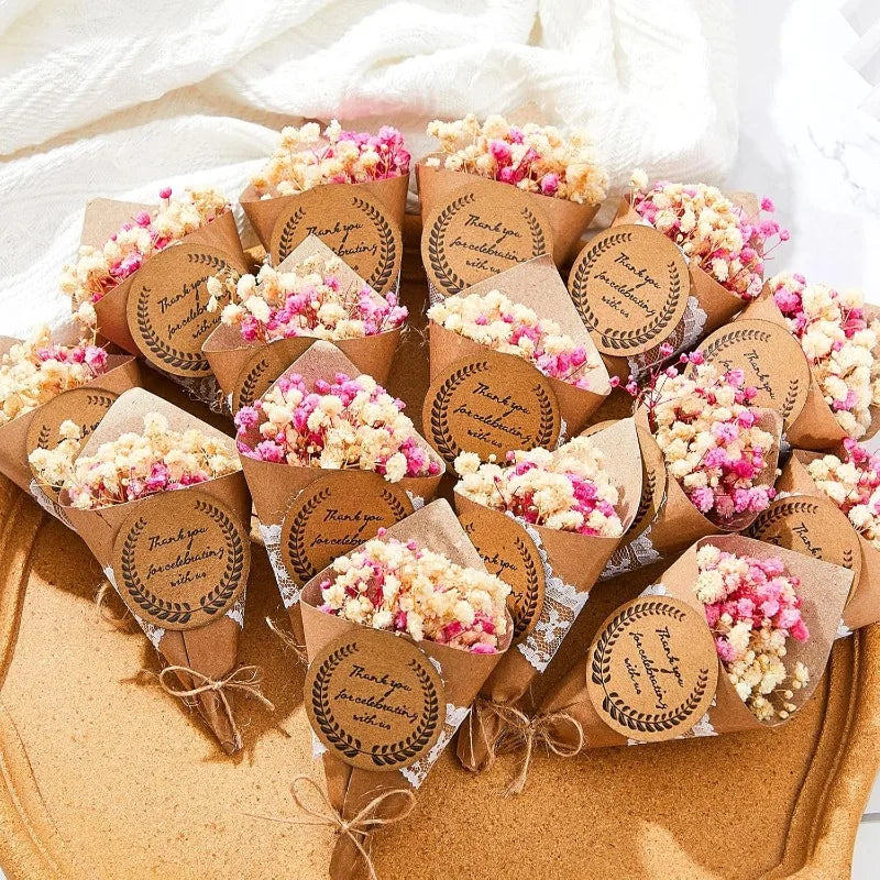 Mini Dried Flower Bouquet Magnet/Bulk