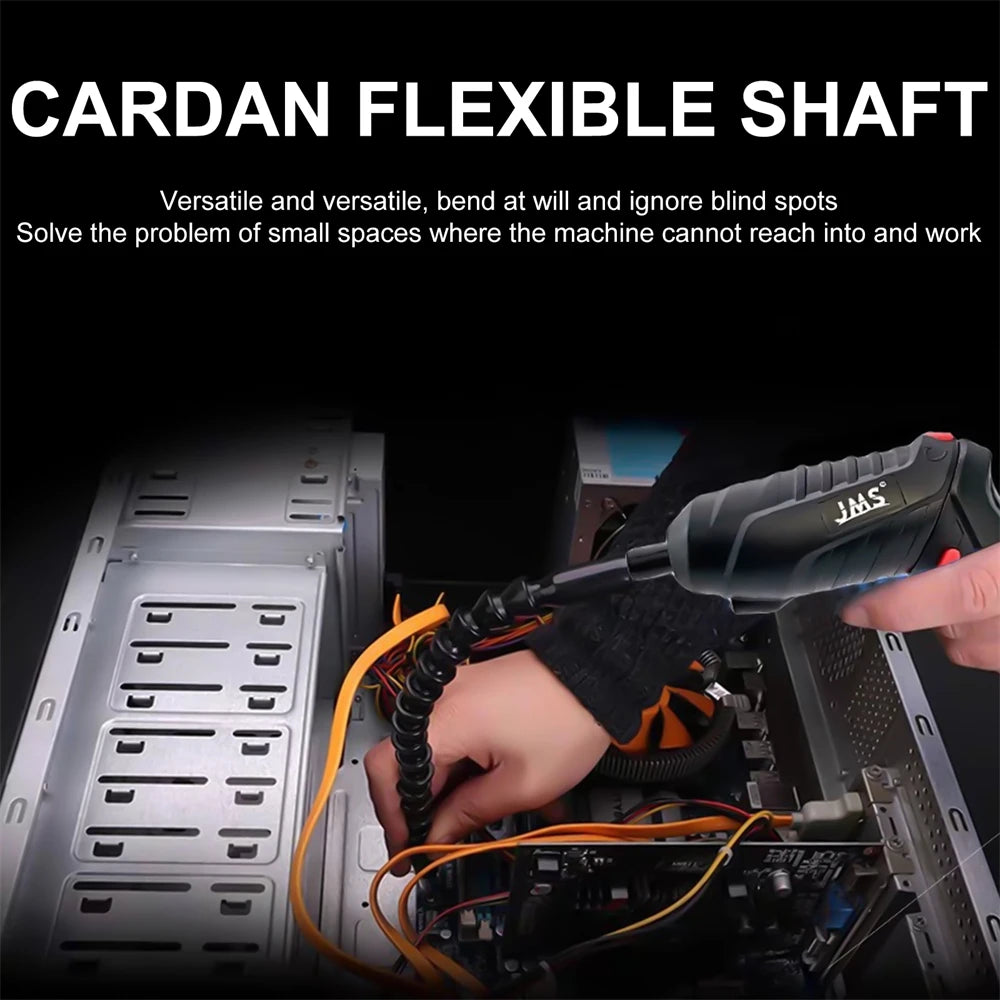4.2V Cordless Electric Screwdriver Drill 74pcs Rechargeable