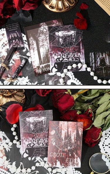 2 Pack 50 Sheets Gothic Sticker Set
