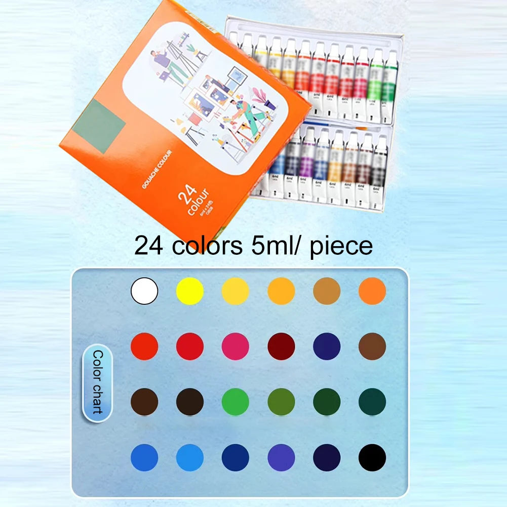 Travel Paint Palette Pocket Artist Watercolor Set