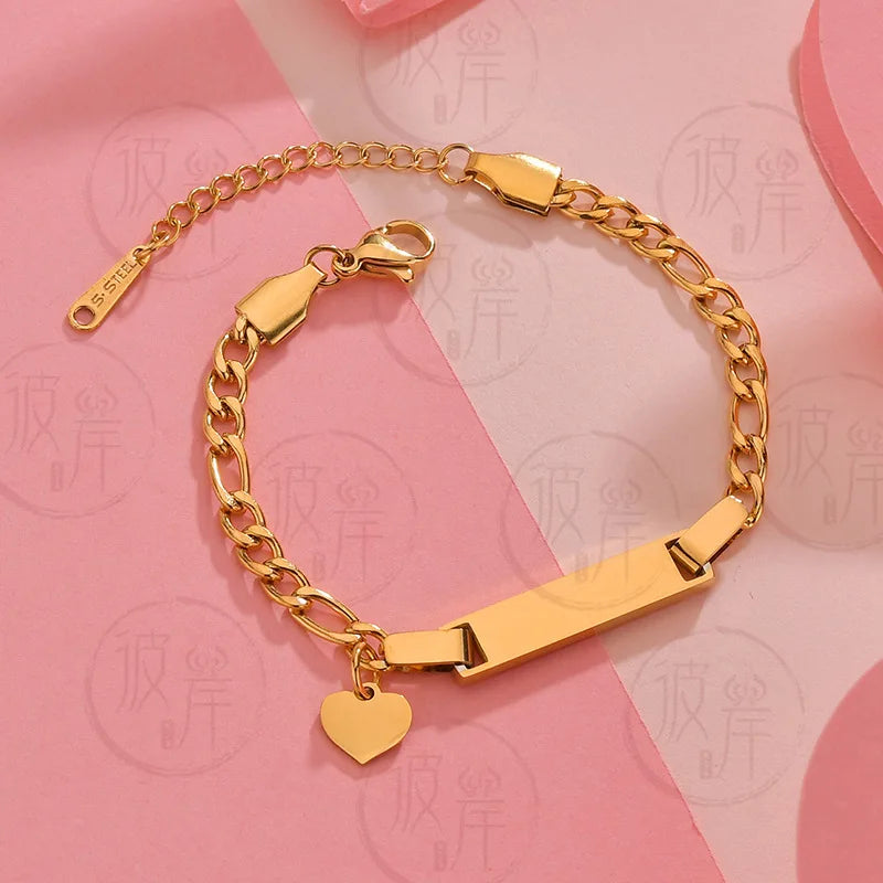 Custom Newborn Engraved ID Bracelet