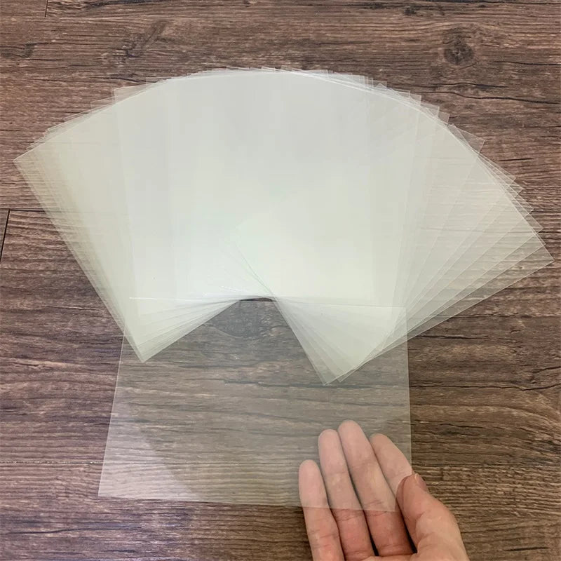 PVC Transparent Plastic Sheets for Scrapbooking