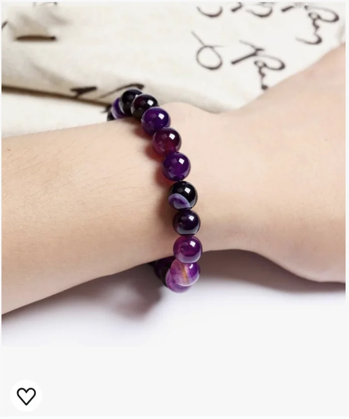 4Pcs Natural Stone Handmade Beaded Bracelets