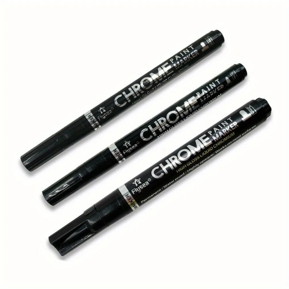 Silver Liquid Mirror Chrome Marker Pens