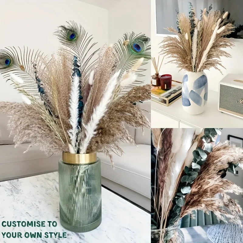 PAMPAS Grass Dried Reed Bouquet Bohemian Luxury