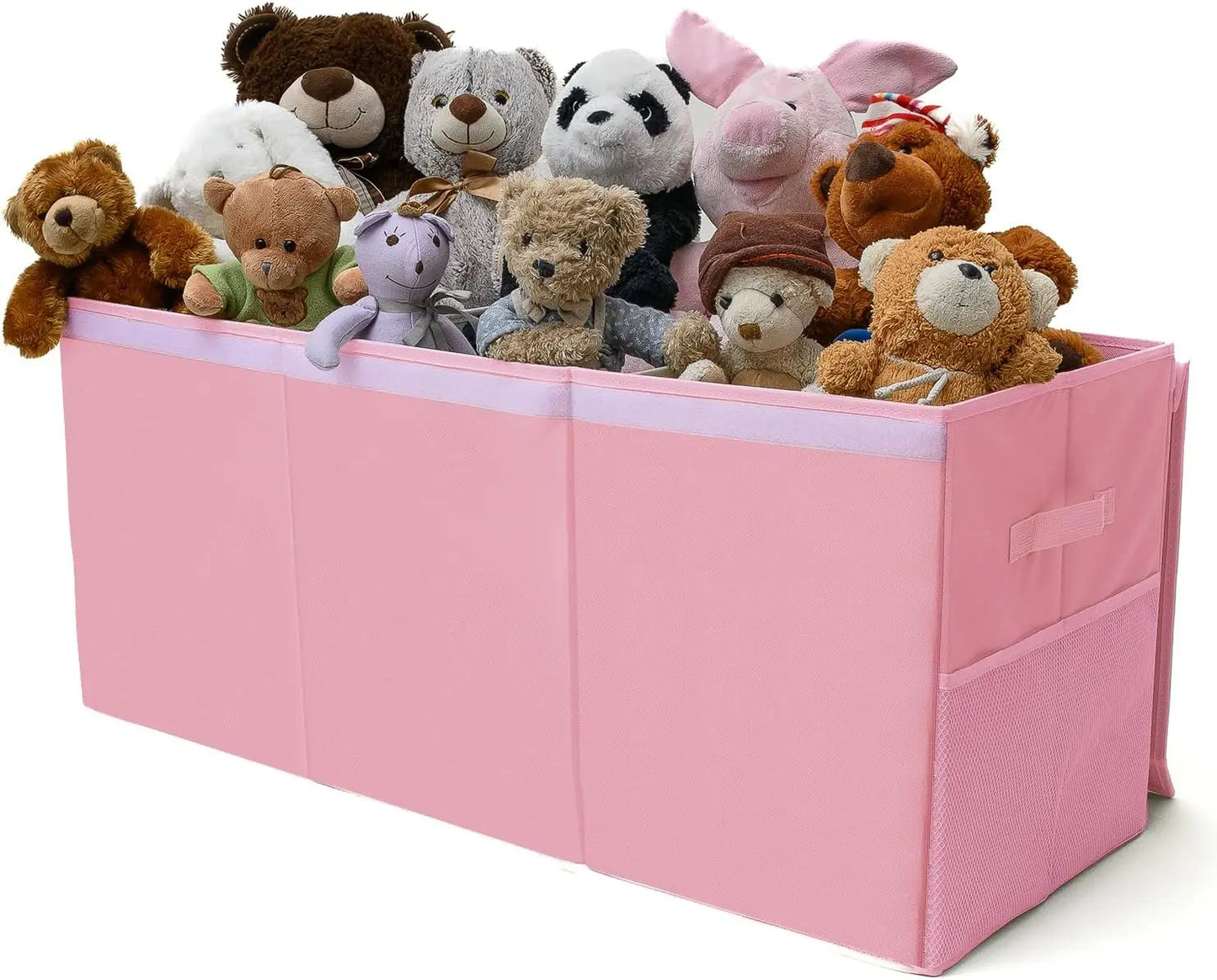 Extra Large Storage Box with Lid - Sturdy, Collapsible