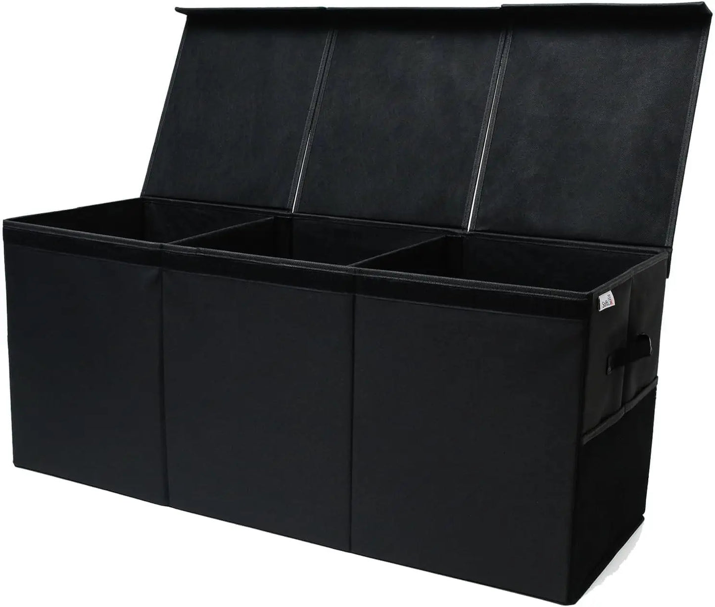 Extra Large Storage Box with Lid - Sturdy, Collapsible