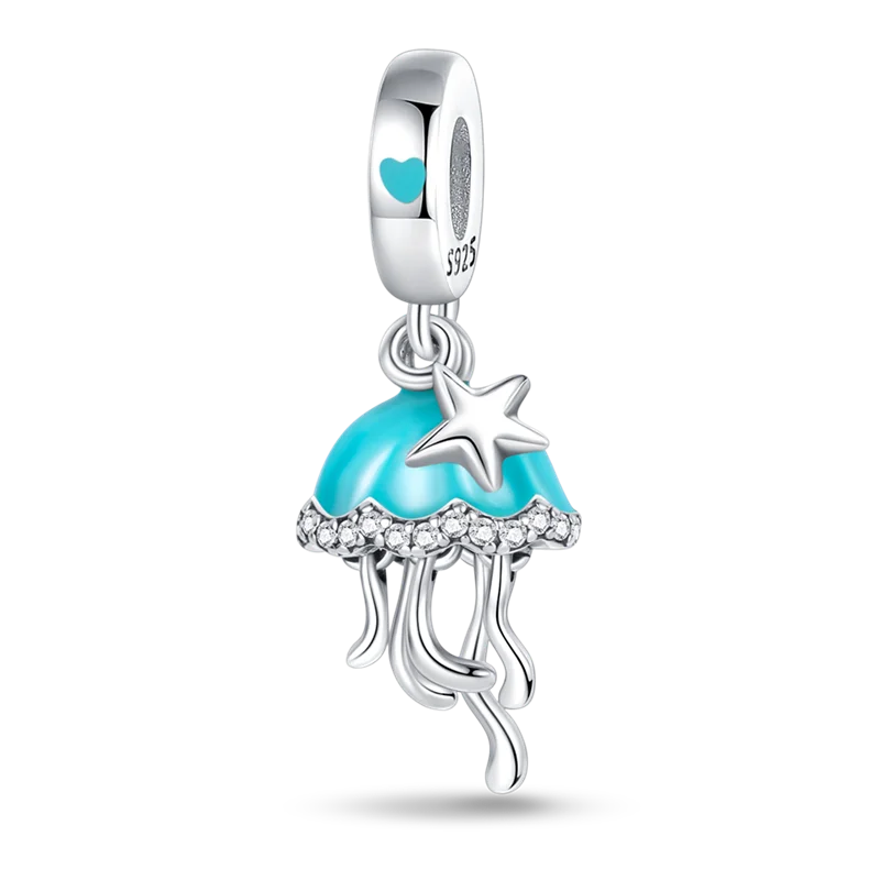 Ocean Series 925 Sterling Silver for Pandora Bracelet