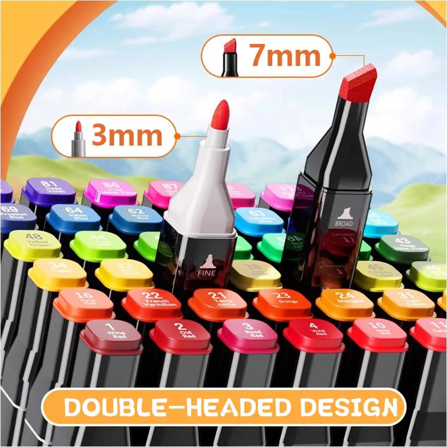 Alcohol Marker Pen Set for Painting