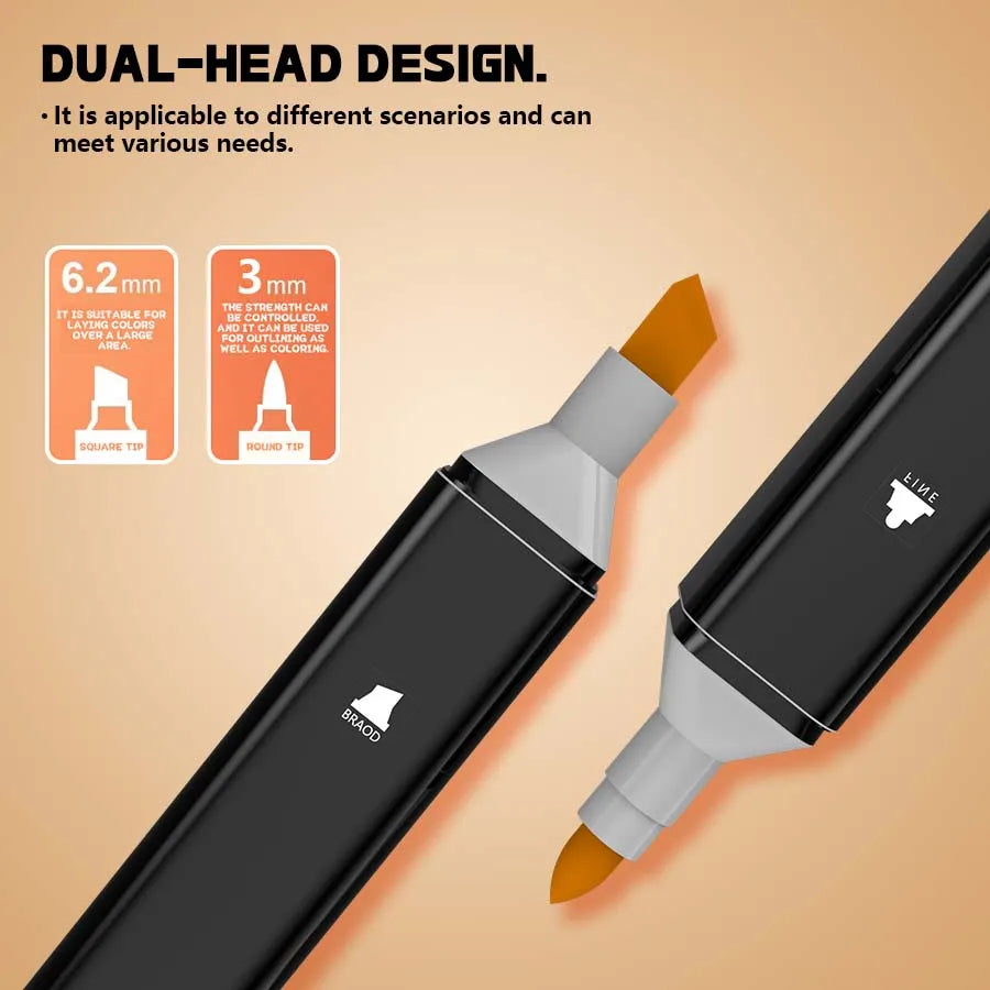 Alcohol Marker Pen Set for Painting