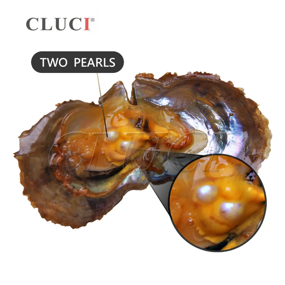 7-8mm Akoya Oysters with Pearls Mix