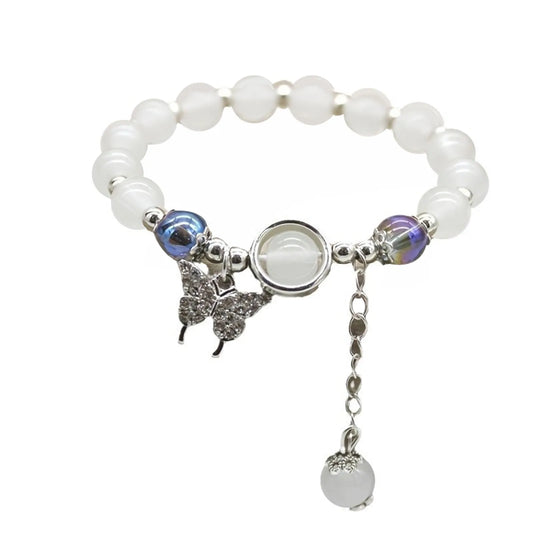 Ladies Imitation Opal Natural Crystal Bracelet