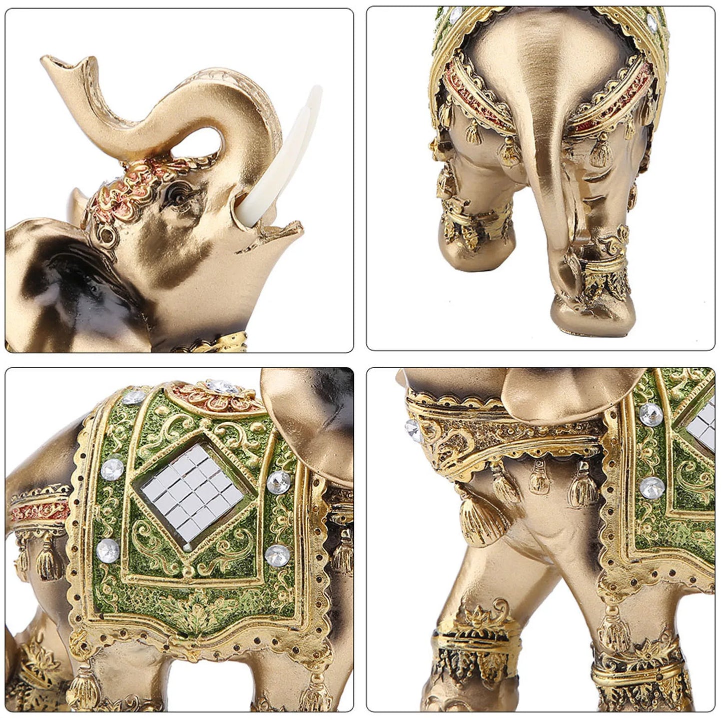 Feng Shui Lucky Elephant Statue Sculptures