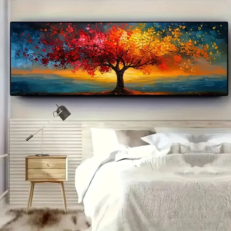 Tree of Life Canvas Poster Abstract Wall Art Modern Decor