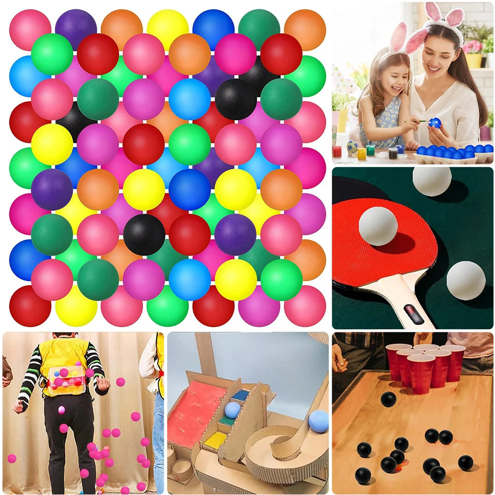 Washable 40mm Plastic Balls Beer Party, Games