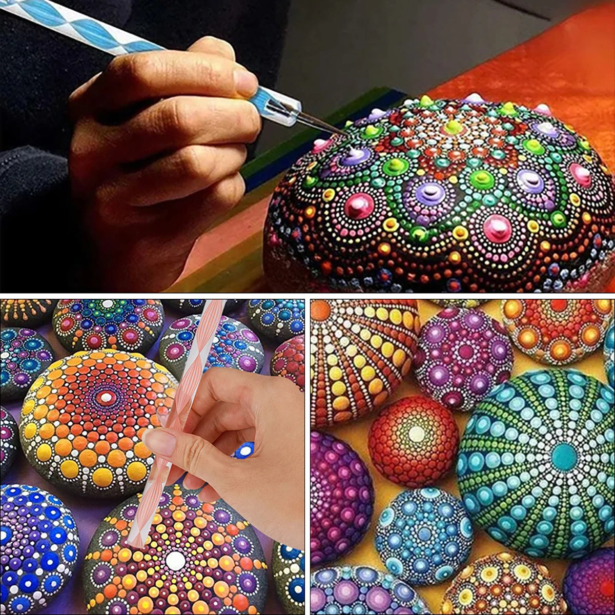 Mandala Painting Set, Dotting Tools, Art Supplies