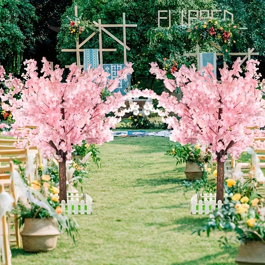 Handmade Artificial Cherry Trees, Natural Look