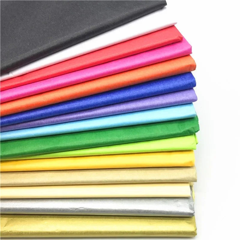 10pcs Color Tissue Wrapping Papers Craft Paper Roll