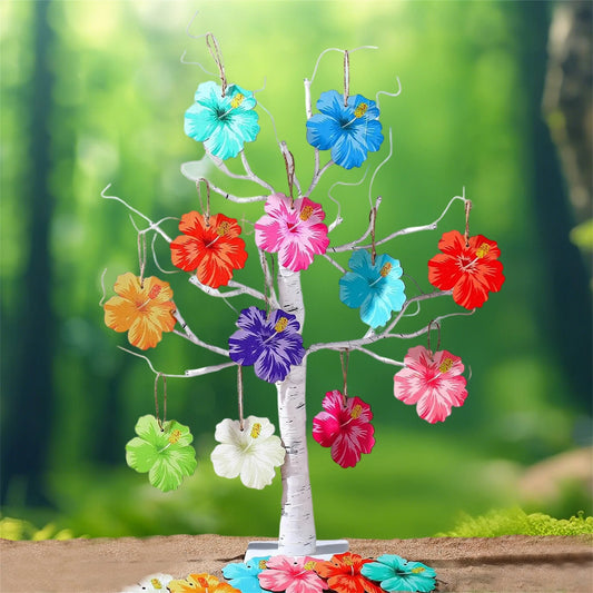 Wooden Pineapple Decor, Hawaiian Luau Ornaments